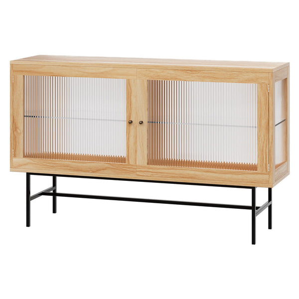 Artiss Buffet Sideboard Double Doors - Oak Artiss