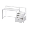 Artiss Computer Desk Home Office Study Table Desks w/Drawers Open Shelf White 160CM