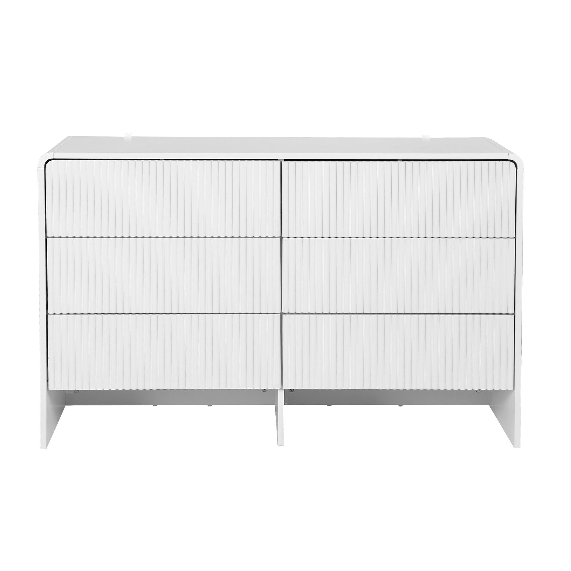Artiss 6 Chest of Drawers Dresser Cabinet White Awezingly