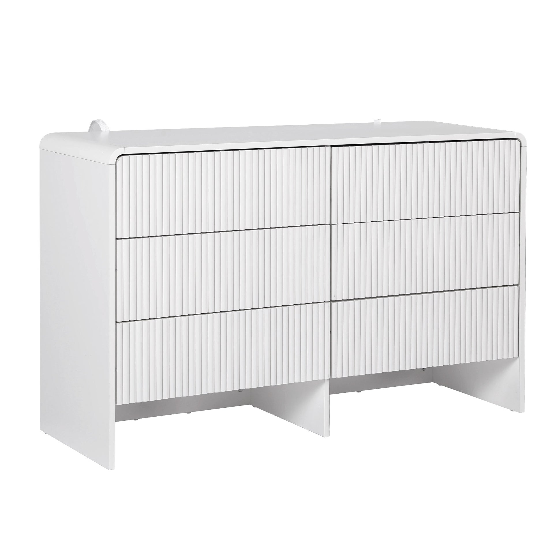 Artiss 6 Chest of Drawers Dresser Cabinet White Awezingly