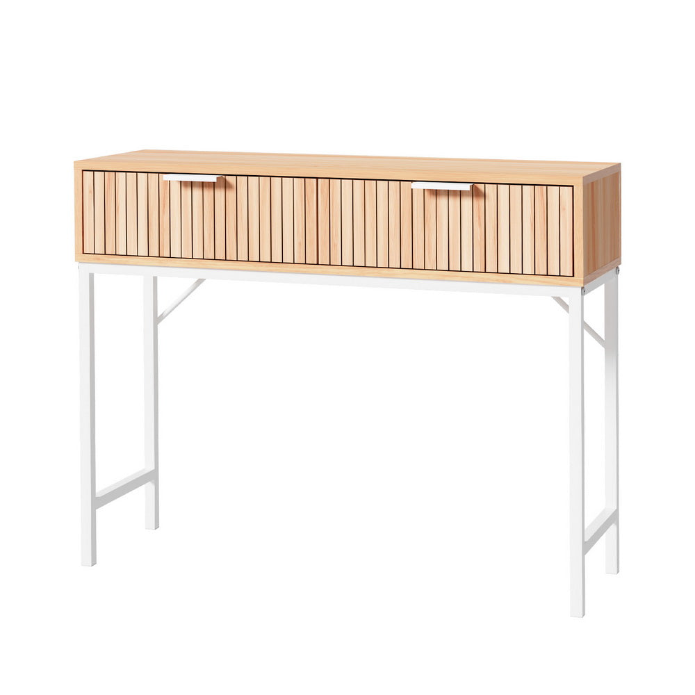 Artiss Console Table 2 Drawers 92CM Artiss