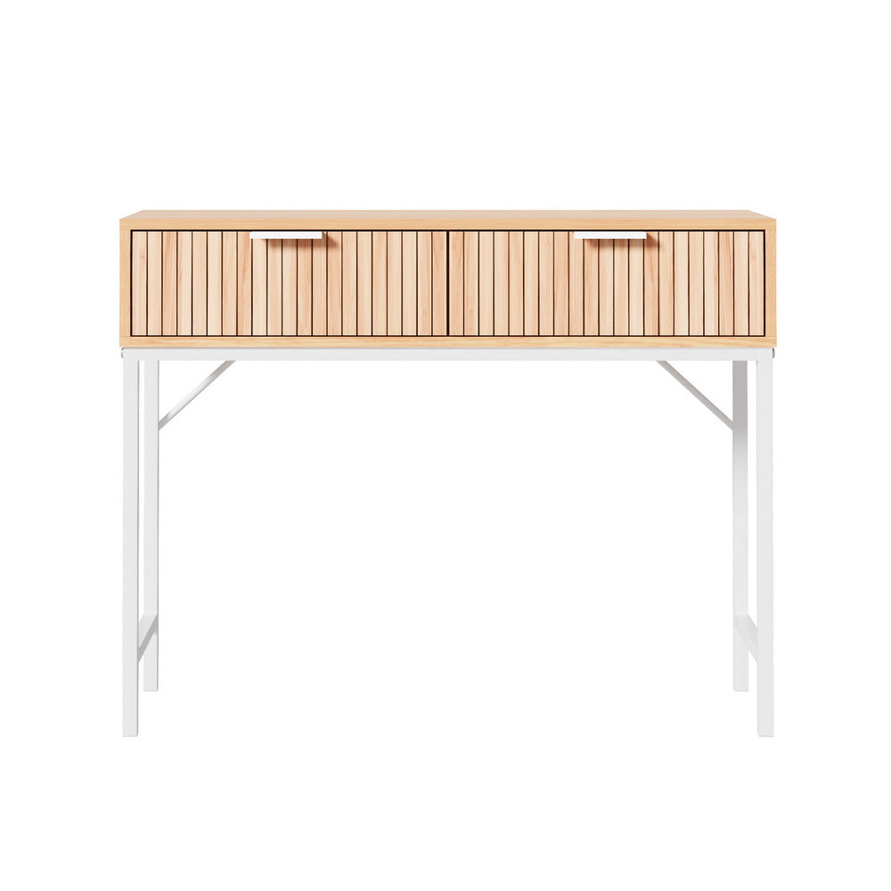 Artiss Console Table 2 Drawers 92CM Artiss