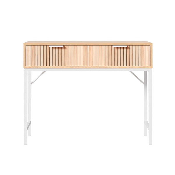 Artiss Console Table 2 Drawers 92CM Artiss