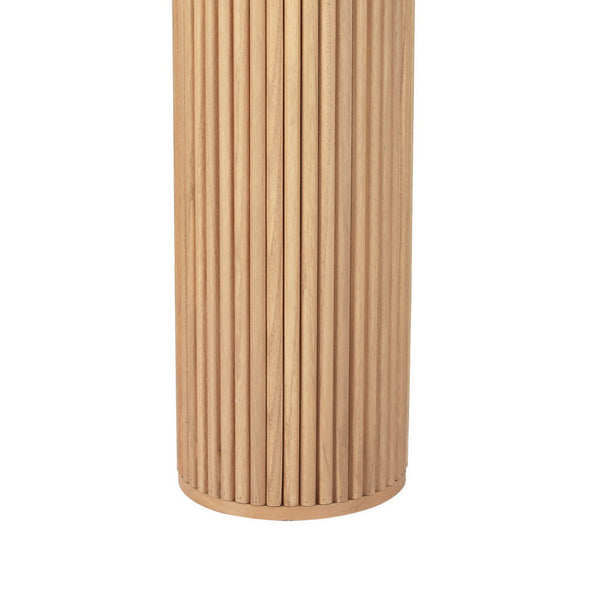 Artiss Console Table Oval 115CM Pine Blake Artiss