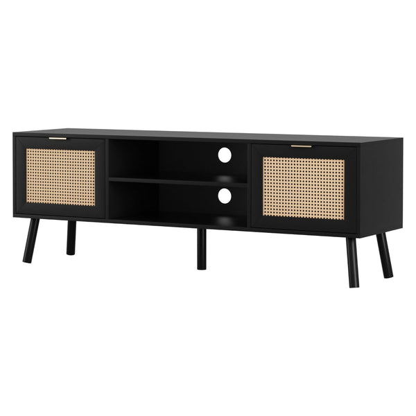 Artiss TV Unit 150cm Storage Cabinet Black Awezingly