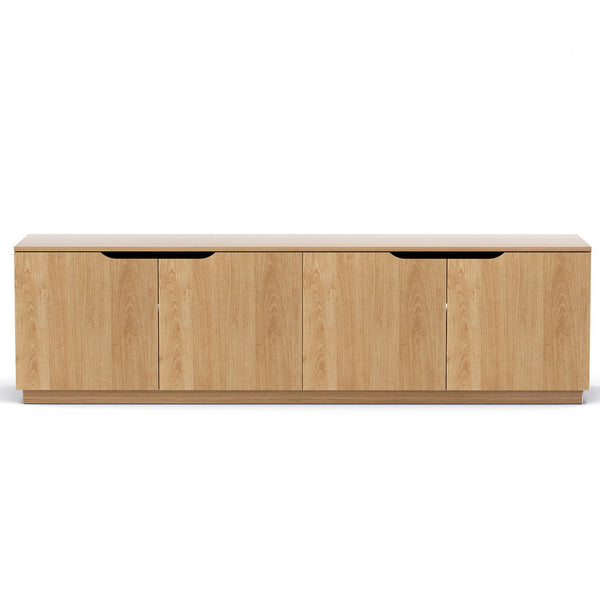 Artiss TV Unit Entertainment Unit Storage Cabinet 180cm Pine Awezingly