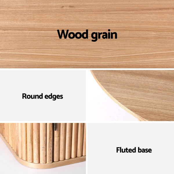 1M Artiss Dining Table Storage Base Artiss