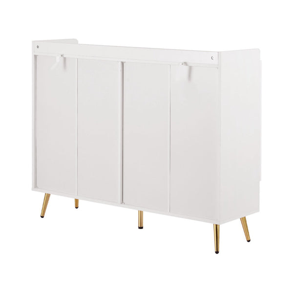 Artiss Shoe Rack Cabinet 5 Tiers 30 Pairs White Artiss