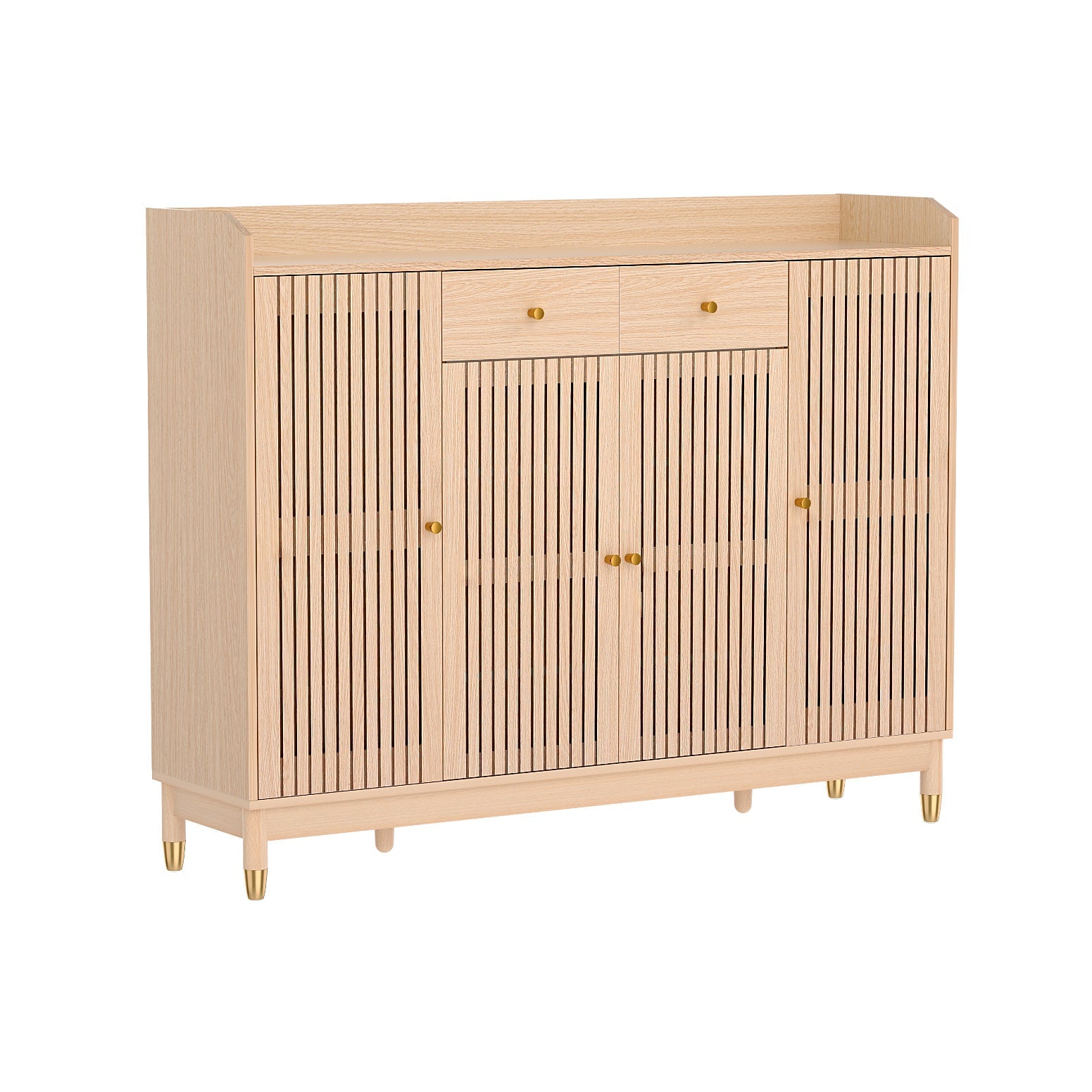 Artiss Shoe Rack Cabinet with Shelves 26 Pairs Pine Artiss