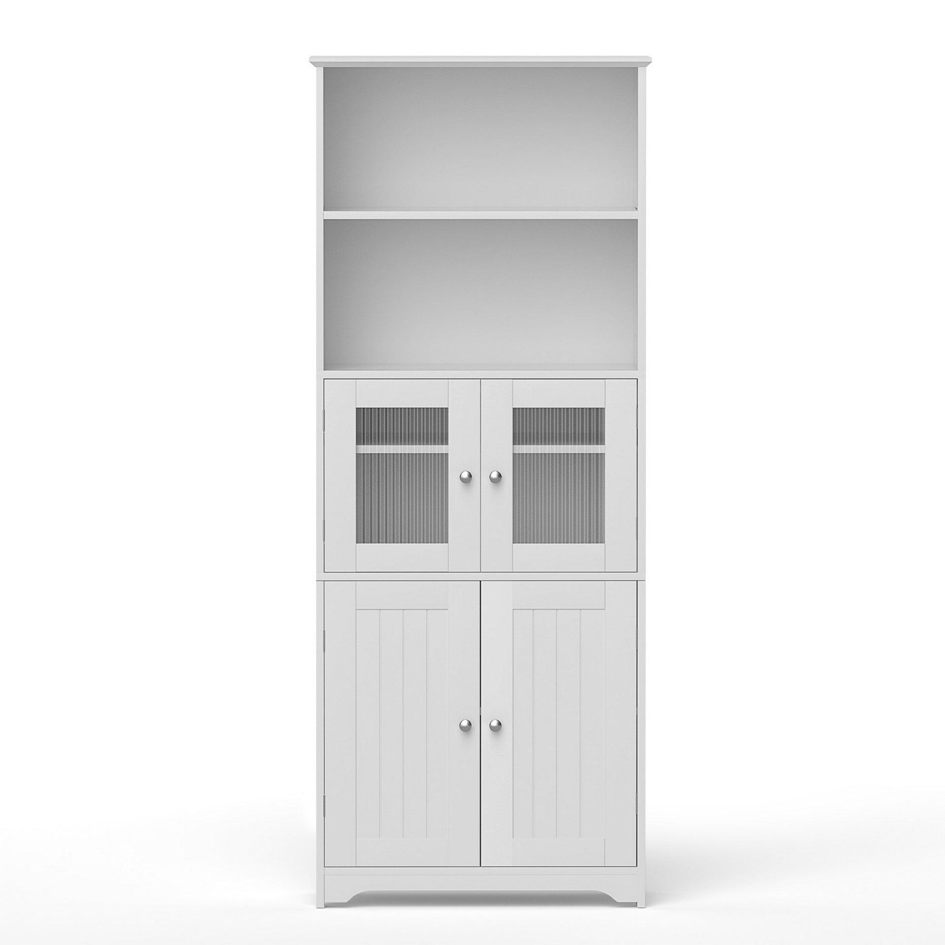 Artiss 2x Buffet Sideboard Cabinet Pantry Kitchen Bathroom Storage Cupboard Awezingly