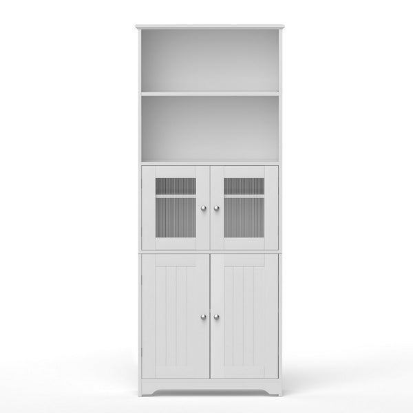 Artiss 2x Buffet Sideboard Cabinet Pantry Kitchen Bathroom Storage Cupboard Awezingly