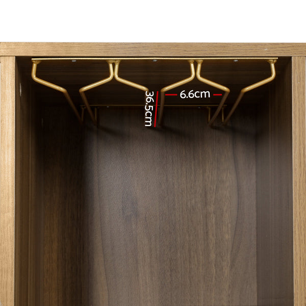 Artiss Rattan Buffet Sideboard Storage Wine Rack Cupboard Server Cabinet Kitchen Artiss