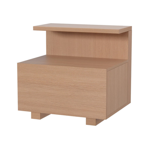 Artiss Bedside Table 1 Drawer - Pine Artiss