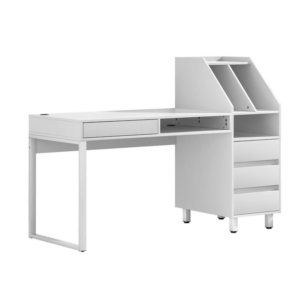 Artiss Computer Desk Office Study Desks Table Drawer Bookshelf Artiss