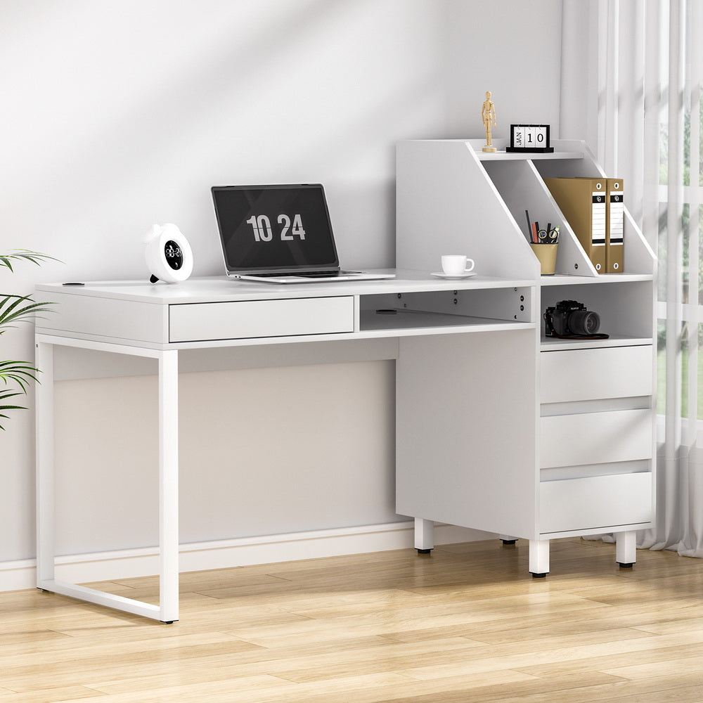 Artiss Computer Desk Office Study Desks Table Drawer Bookshelf Artiss