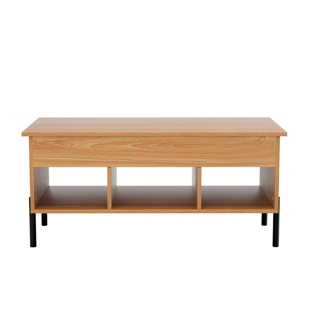 Artiss Coffee Table Lift-top Oak Artiss