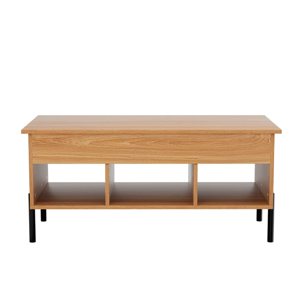 Artiss Coffee Table Lift-top Oak Artiss