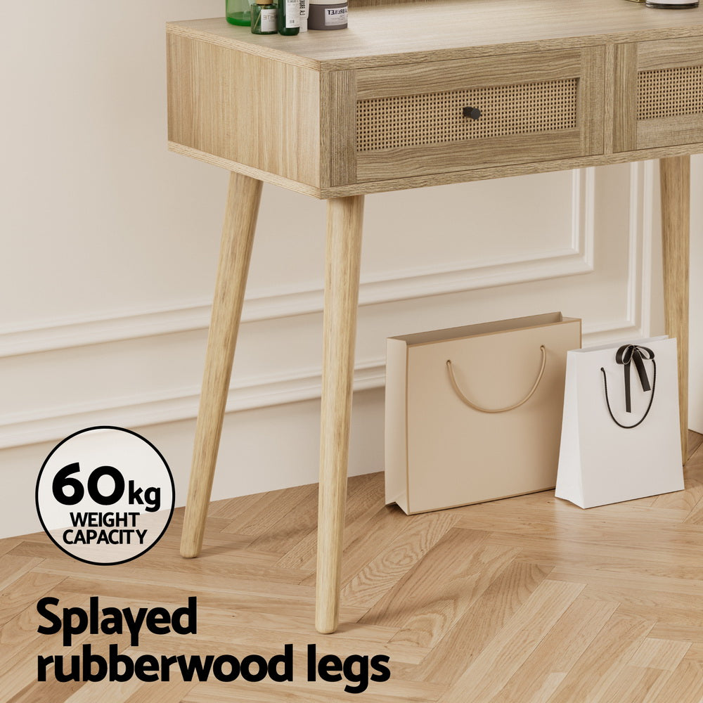 Artiss Dressing Table Set Rattan Frances Artiss