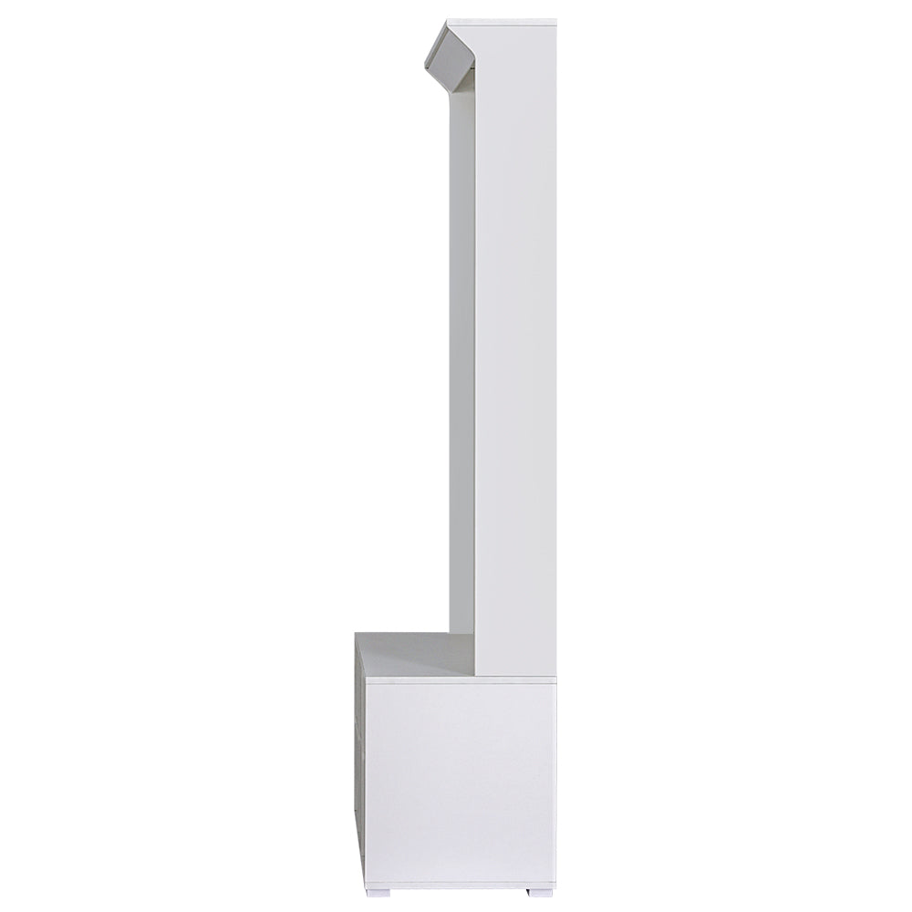 Artiss Shoe Cabinet Storage Rack Shoe Bench Hall Tree Coat Rack White 180CM Artiss