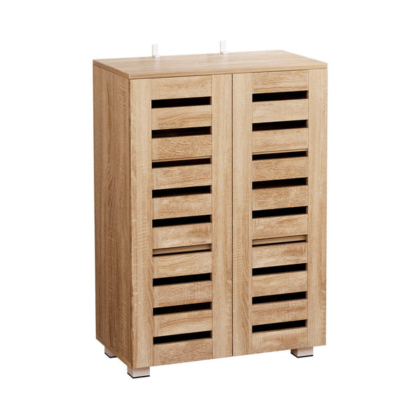 Artiss Shoe Cabinet 20 Pairs 5-tier Wood Alster Artiss