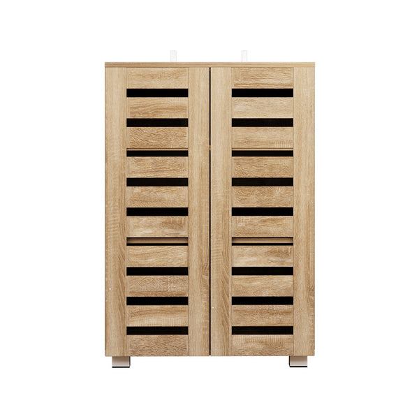 Artiss Shoe Cabinet 20 Pairs 5-tier Wood Alster Artiss