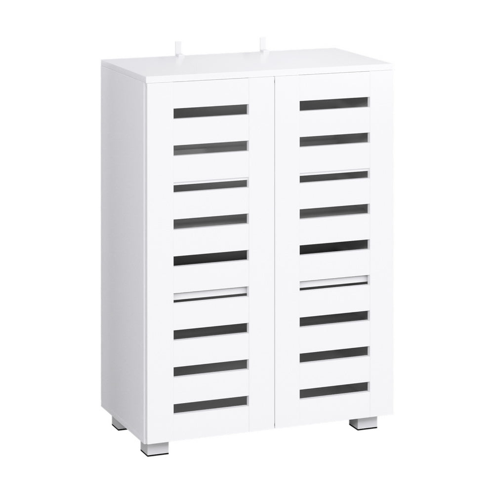 Artiss Shoe Cabinet 20 Pairs 5-tier White Alster Artiss