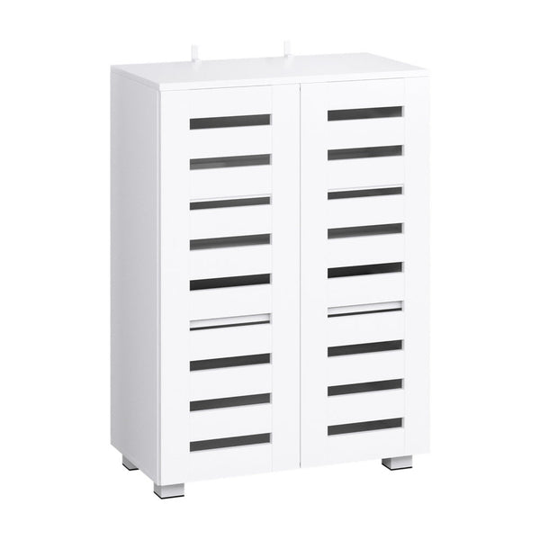 Artiss Shoe Cabinet 20 Pairs 5-tier White Alster Artiss