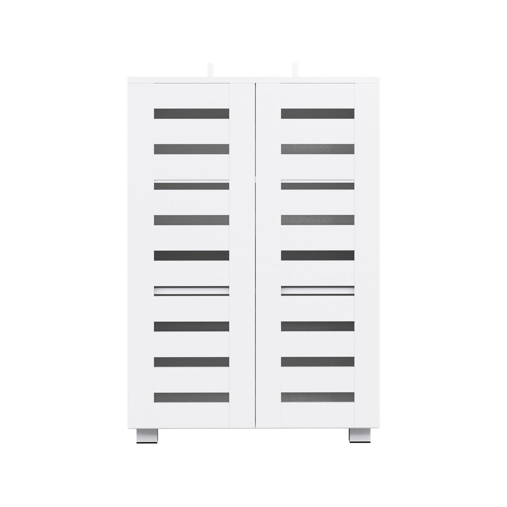 Artiss Shoe Cabinet 20 Pairs 5-tier White Alster Artiss