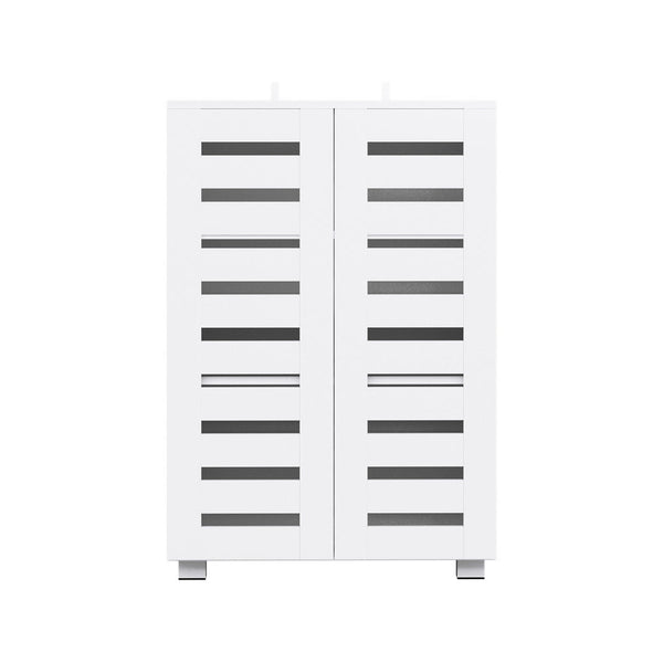 Artiss Shoe Cabinet 20 Pairs 5-tier White Alster Artiss