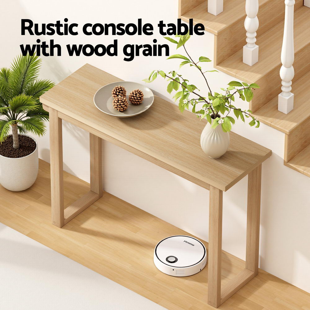 Artiss Console Table 110CM Pine Awezingly