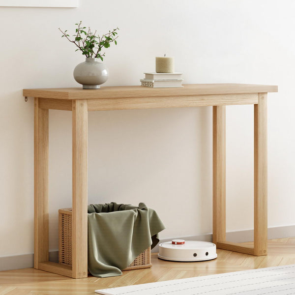 Artiss Console Table 110CM Pine Awezingly