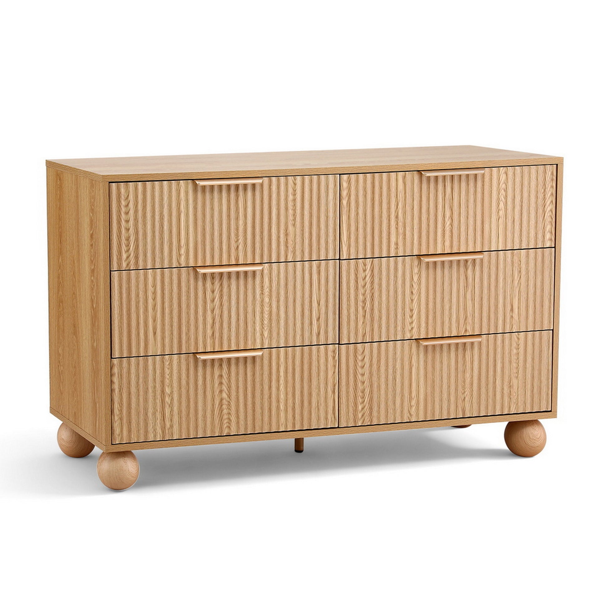 Artiss 6 Chest of Drawers Dresser Tallboy Pine Awezingly