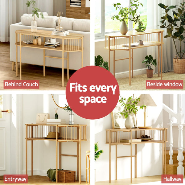 Artiss Console Table 124CM Pine Artiss