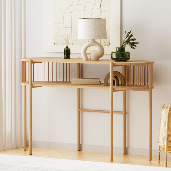Artiss Console Table 124CM Pine Artiss