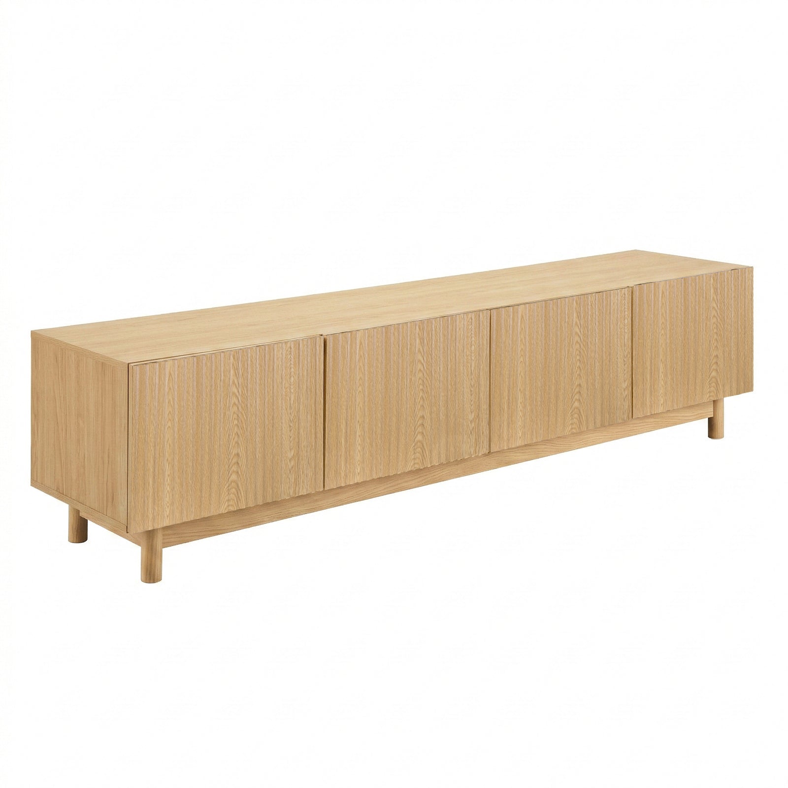 Artiss TV Unit Entertainment Unit Storage Cabinet 180cm Pine Awezingly