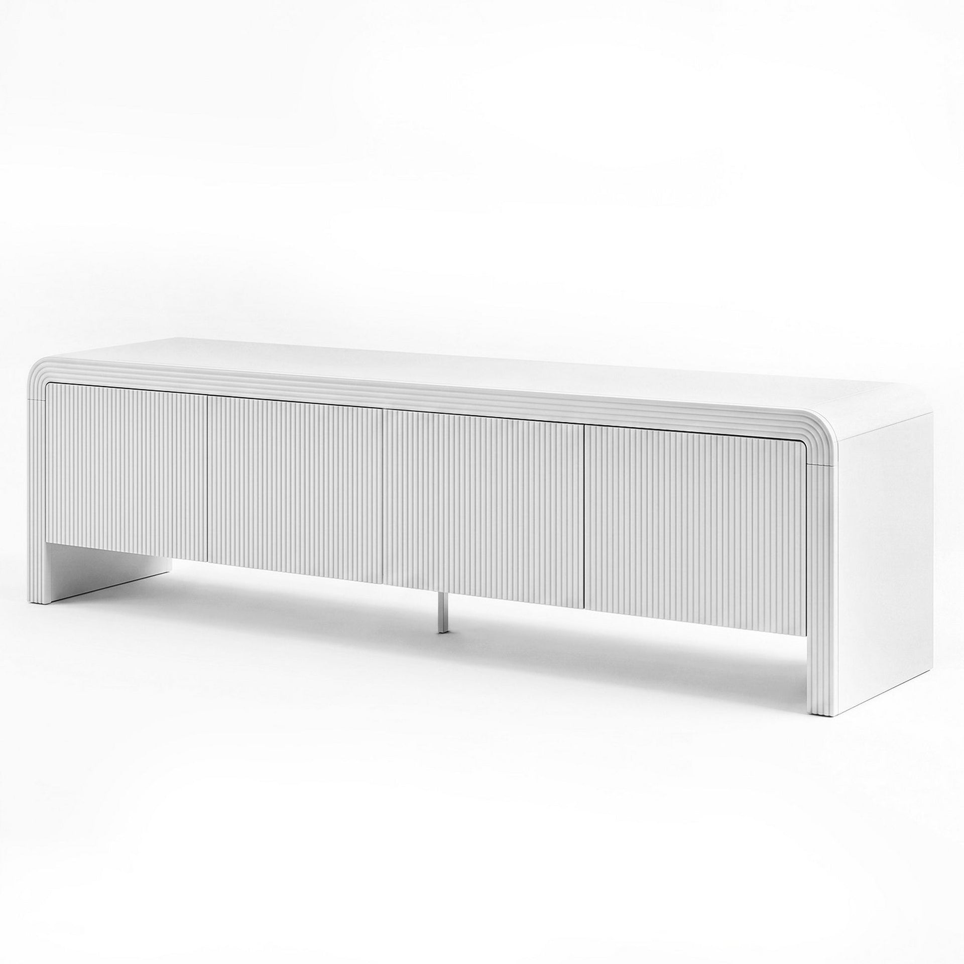 Artiss TV Unit Entertainment Unit Storage Cabinet 180cm White Artiss