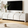 Artiss TV Unit Entertainment Unit Storage Cabinet Adjustable Shelf 180cm White