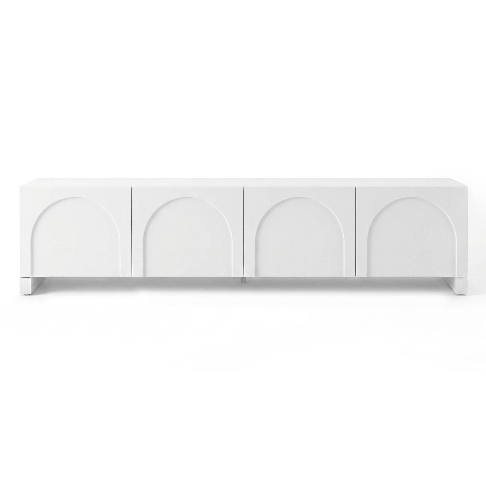 Artiss TV Unit Entertainment Unit Storage Cabinet Adjustable Shelf 180cm White Awezingly