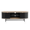 Artiss TV Unit Entertainment Unit Storage Cabinet Black Pine