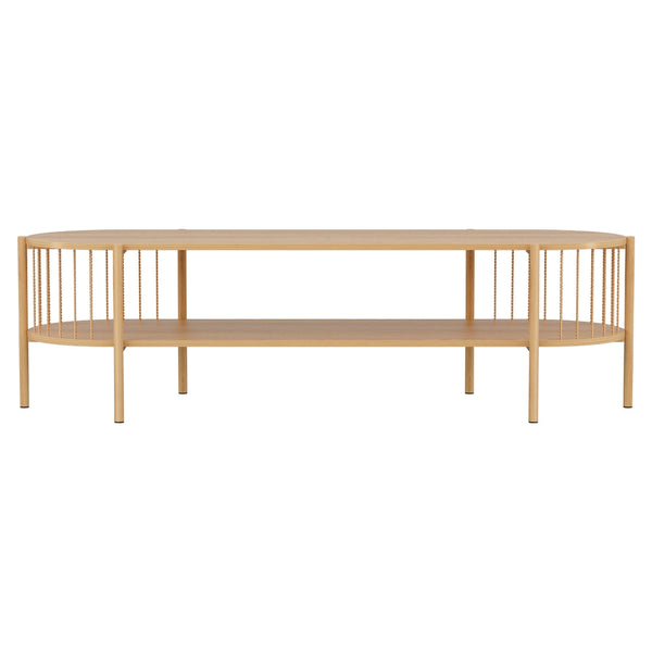 Artiss TV Unit Entertainment Unit Storage Shelf 148cm Pine Artiss