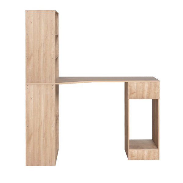 Artiss Computer Desk Bookshelf Drawer Cabinet Oak 120CM Artiss