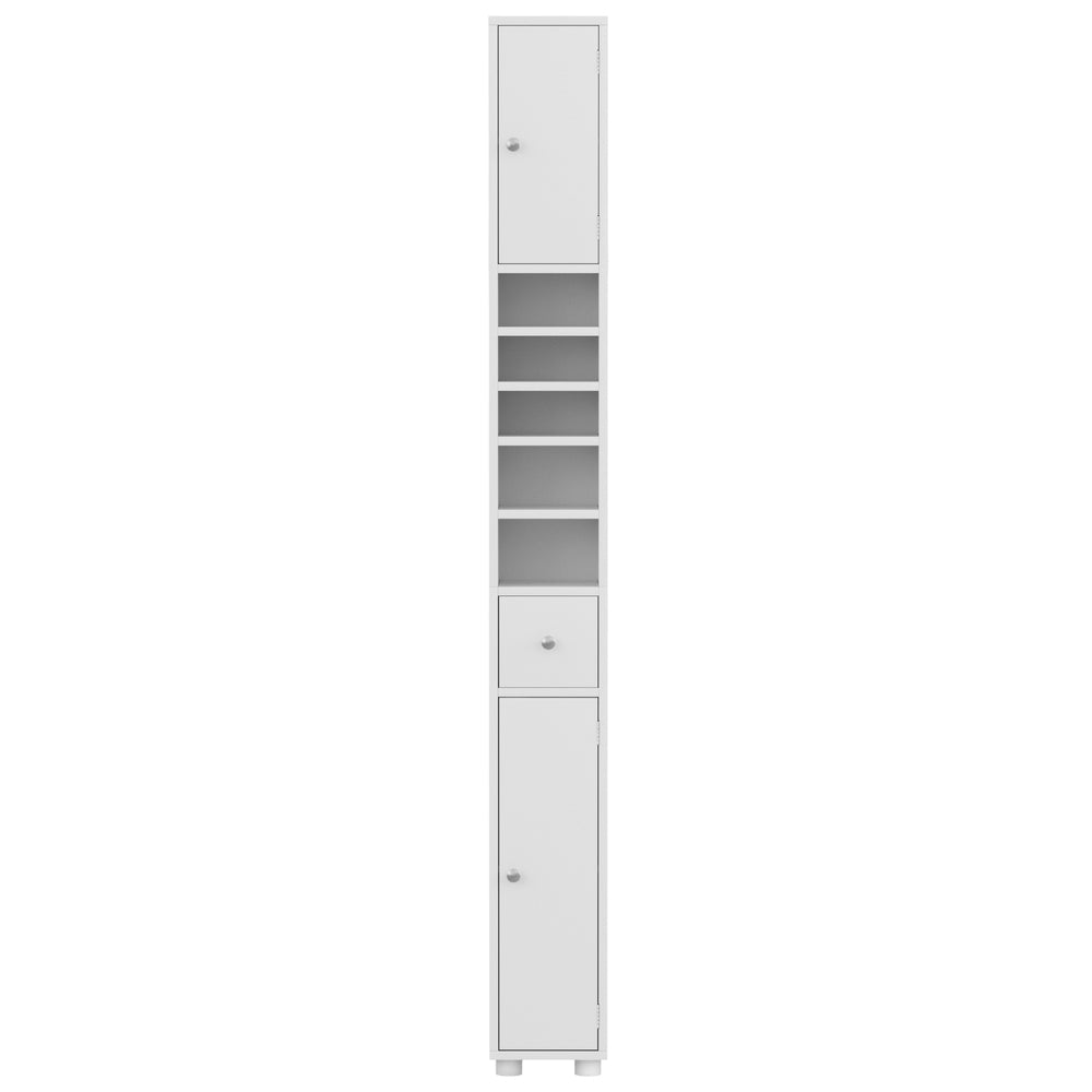 Artiss Bathroom Storage Cabinet 180cm Tall Slim Floor Cupboard Toilet Narrow Linen Tower Artiss