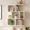 Artiss Floating Wall Shelf Bookshelf 3-Tier Display Storage Organiser White