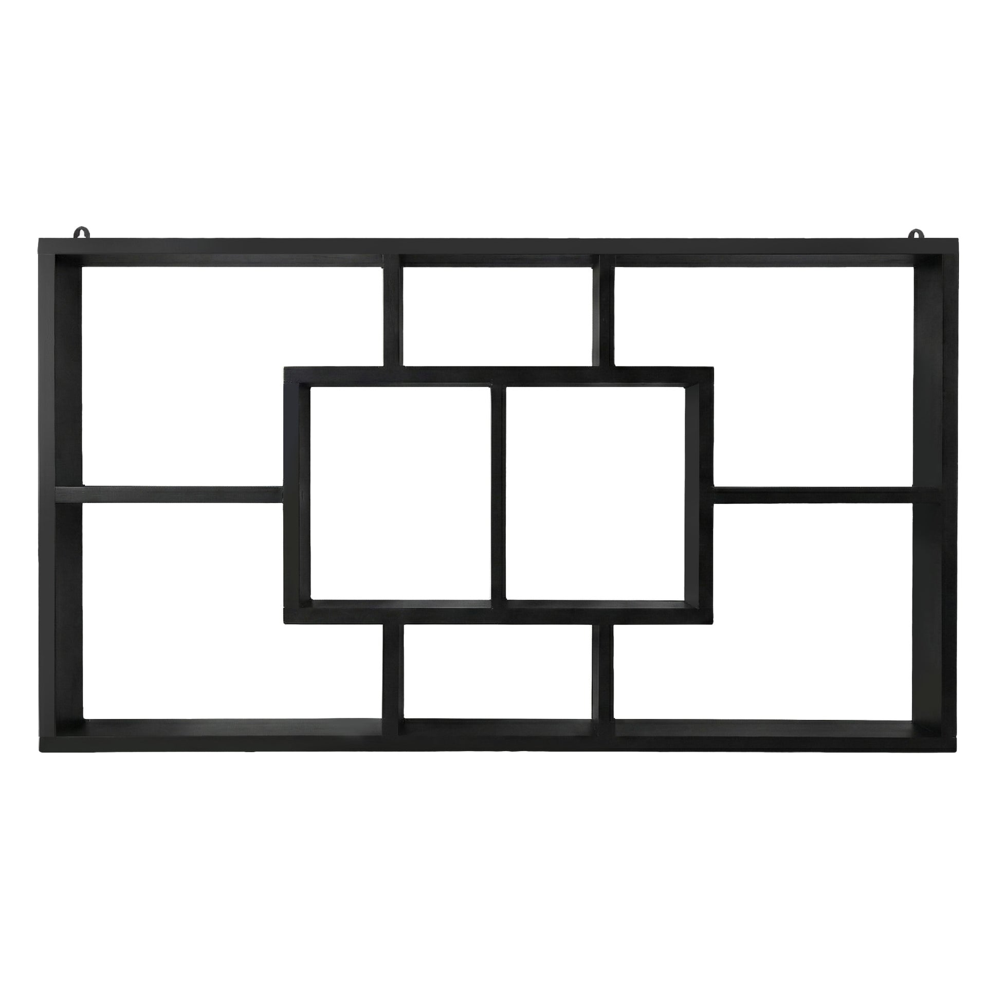 Artiss Floating Wall Shelves Bookshelf Black Awezingly