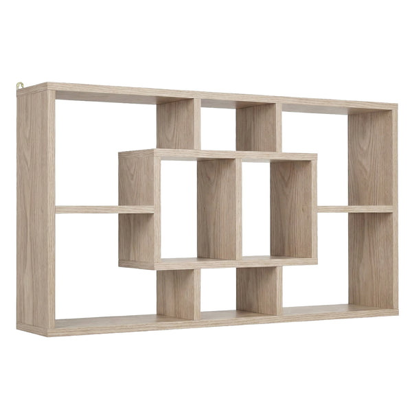 Artiss Floating Wall Shelves Bookshelf Wood Awezingly