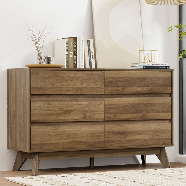 Artiss 6 Chest of Drawers Dresser Tallboy Lowboy Storage Cabinet Bedroom Table Artiss