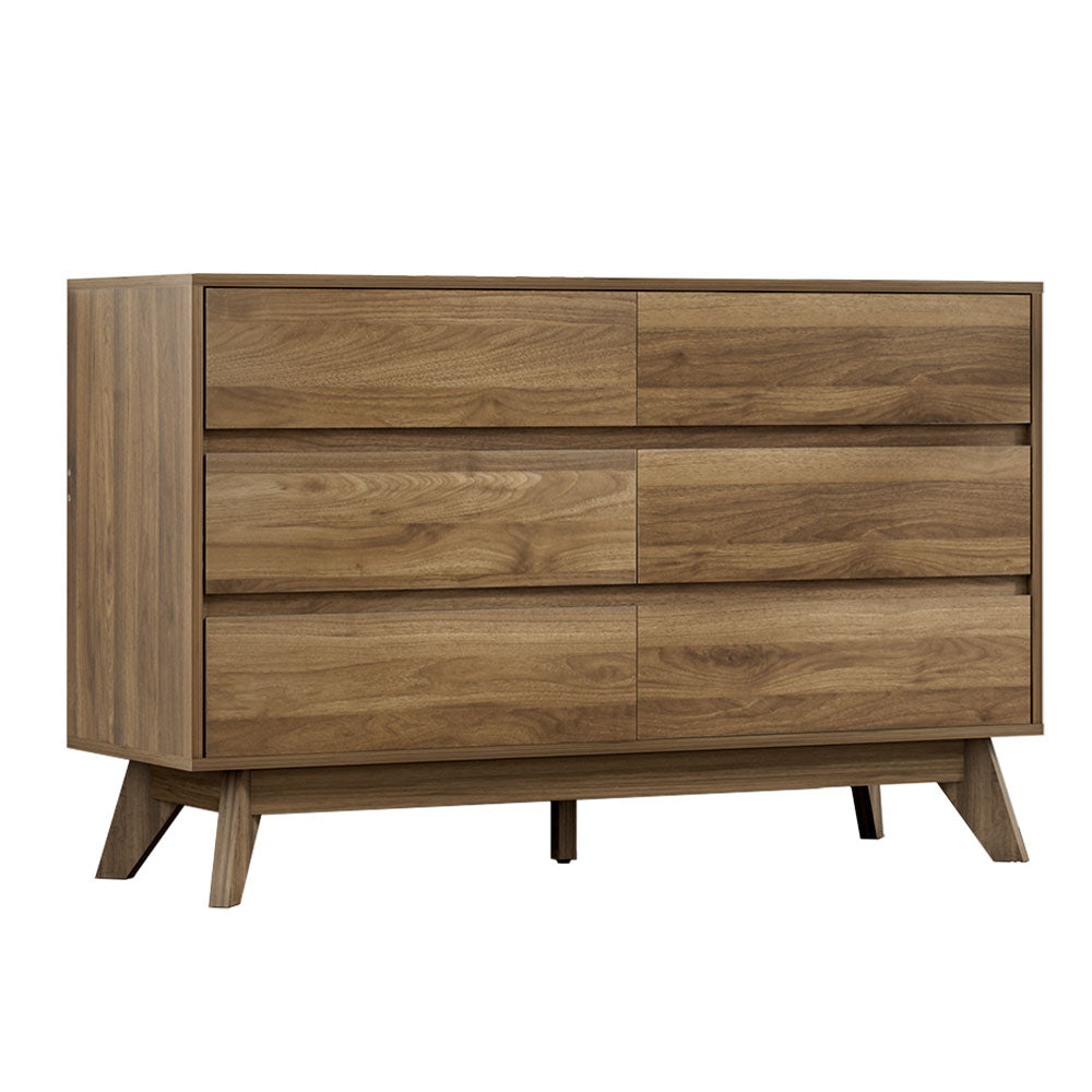 Artiss 6 Chest of Drawers Dresser Tallboy Lowboy Storage Cabinet Bedroom Table Artiss