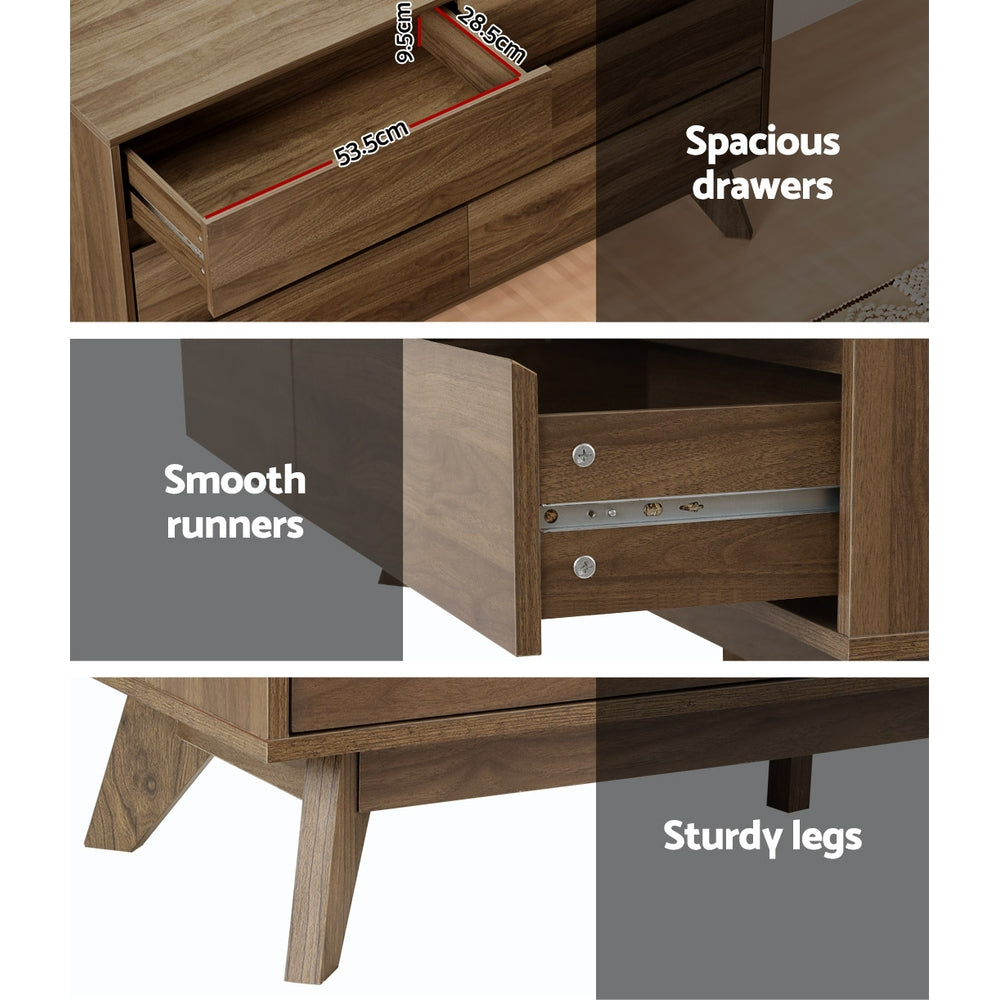 Artiss 6 Chest of Drawers Dresser Tallboy Lowboy Storage Cabinet Bedroom Table Artiss