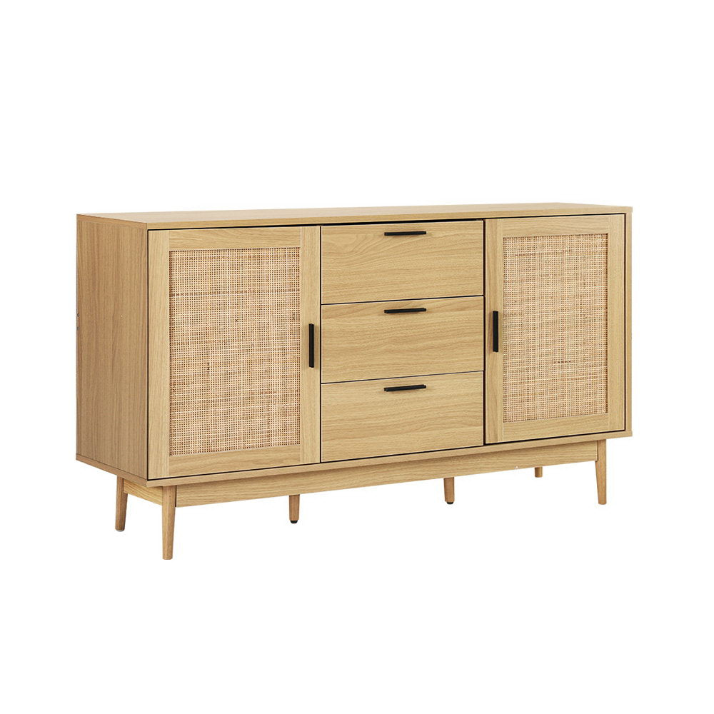 Artiss Buffet Sideboard Rattan Furniture Cabinet Storage Hallway Table Kitchen Artiss