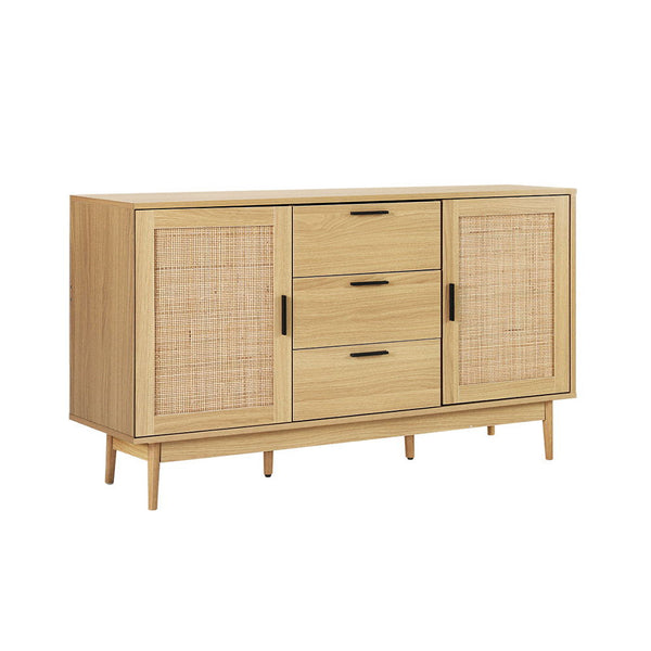 Artiss Buffet Sideboard Rattan Furniture Cabinet Storage Hallway Table Kitchen Artiss
